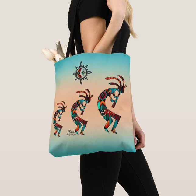 Three Kokopelli Tote Bag (Von Nahem)