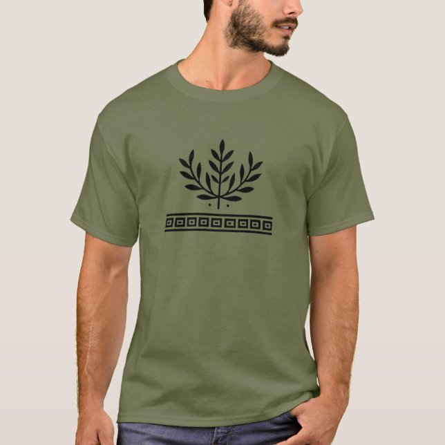 Three Leaf Laurel T-Shirt (Vorderseite)