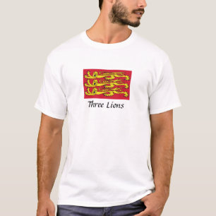 Three Lion England Standard T-Shirt