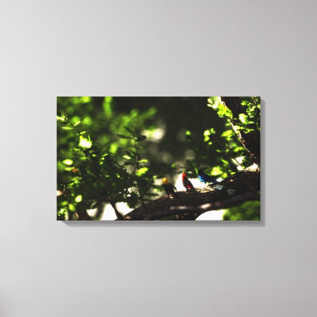 Three Little Birds Leinwanddruck (Vorderseite)