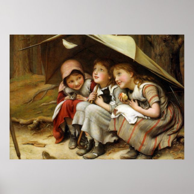 "Three Little Kittens" Poster (Vorne)