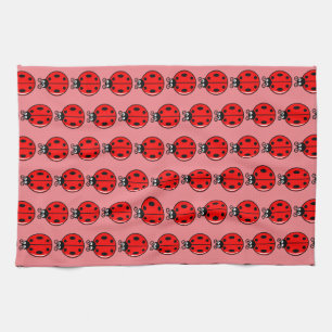 Three Little Ladybugs - Küchentücher 16" x 24"