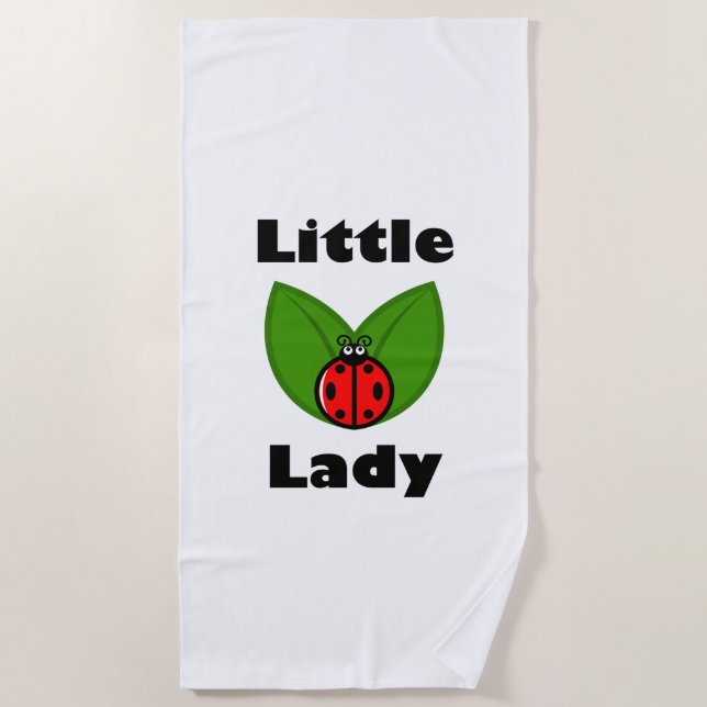 Three Little Ladybugs - Strandtuch (Vorderseite)