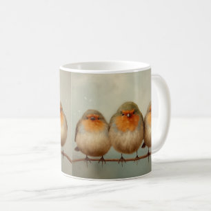 Three Little Robins Tasse