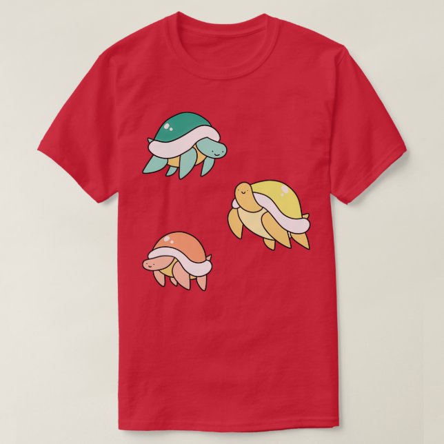 Three Little Turtles T-Shirt (Design vorne)