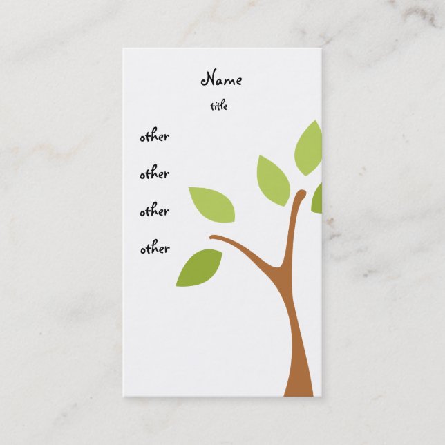 Three Owls Visitenkarte (Vorderseite)