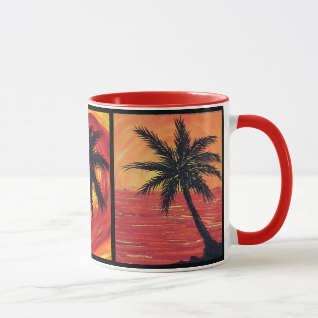 Three Palms Tasse (Rechts)