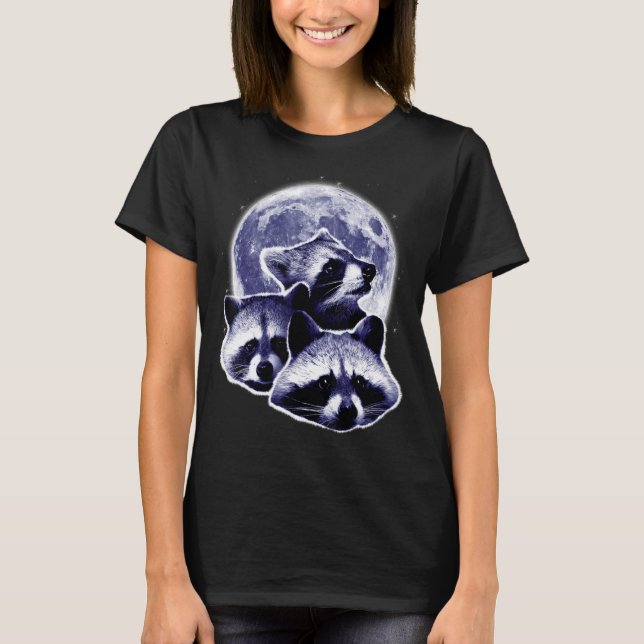 Three Raccoon Moons Wolves Parody T-Shirt (Vorderseite)