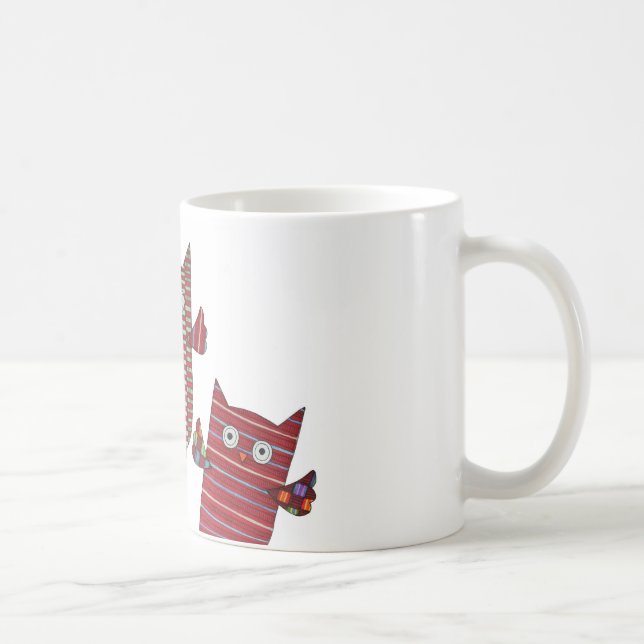 Three Red Owls Coffee Tasse (Rechts)