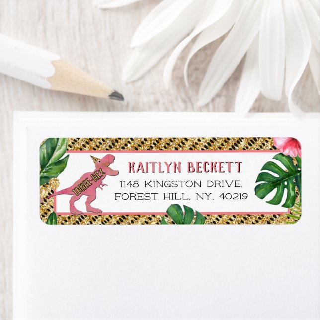 Three Rex Dinosaur 3. Geburtstag (Insitu)