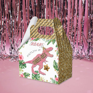 Three Rex Dinosaur 3. Geburtstag Geschenkschachtel