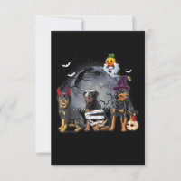 Three Rottweilers Satan Witch Mummy Halloween Cost