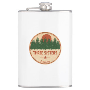 Three Sisters Wilderness Flachmann