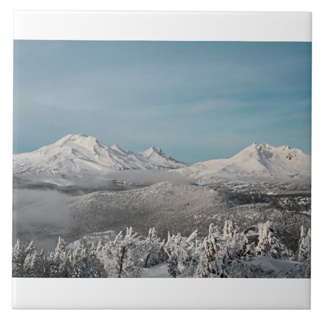 Three Sisters Wilderness Fliese (Vorderseite)