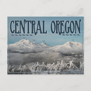 Three Sisters Wilderness Messenger Bag Postkarte