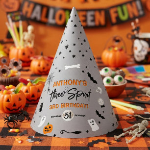 Three Spirit! Halloween 3. Geburtstagsfeier Partyhütchen