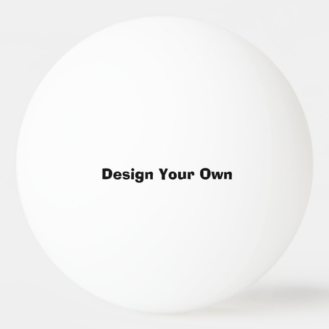 Three Star Ping Pong Ball Tischtennisball (Vorderseite)