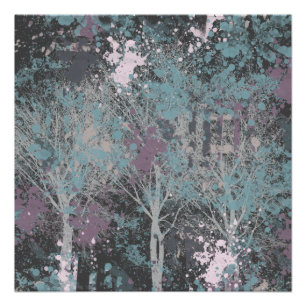 Three Tree's Abstrakt Poster