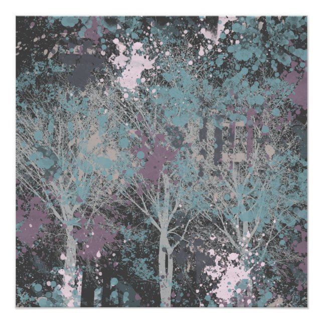 Three Tree's Abstrakt Poster (Vorderseite)