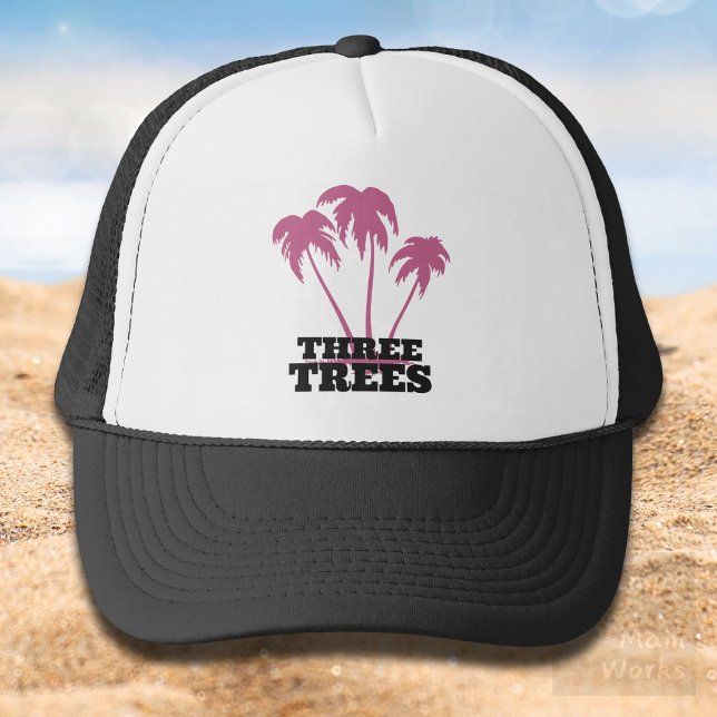 Three Trees Inn (black) Truckerkappe (Von Creator hochgeladen)