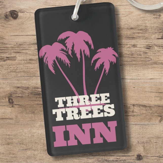 Three Trees Inn (white) Schlüsselanhänger (Von Creator hochgeladen)