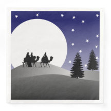 Three Wise Men Grafische Weihnachten