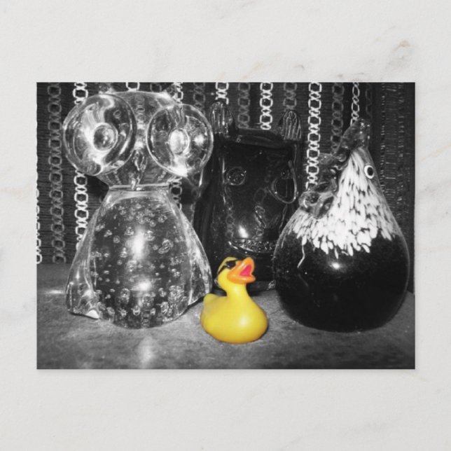 "Three Wise Men" Rubber Duck Postcard Postkarte (Vorderseite)