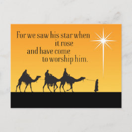 Three Wise Men Star Bethlehem Weihnachts Postcar Postkarte