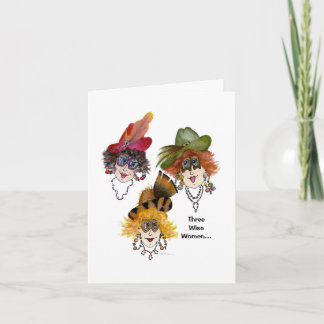 Three Wise Women doing it differently Karte