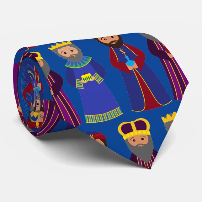 Three Wisemen necktie - Christmas 2022 Krawatte (Gerollt)