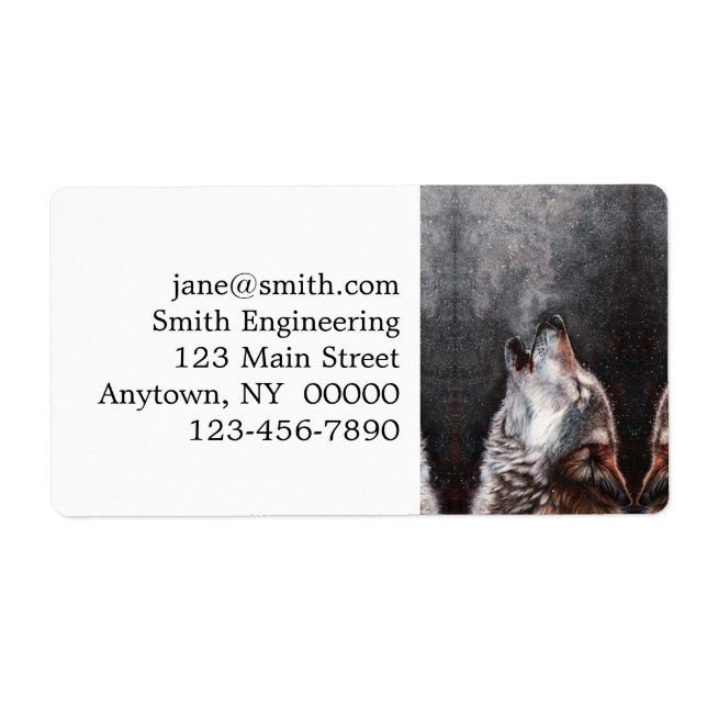 Three Wolves Howling (Vorne)