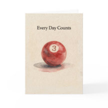 Three Year Anniversary Sobreity Pool Ball