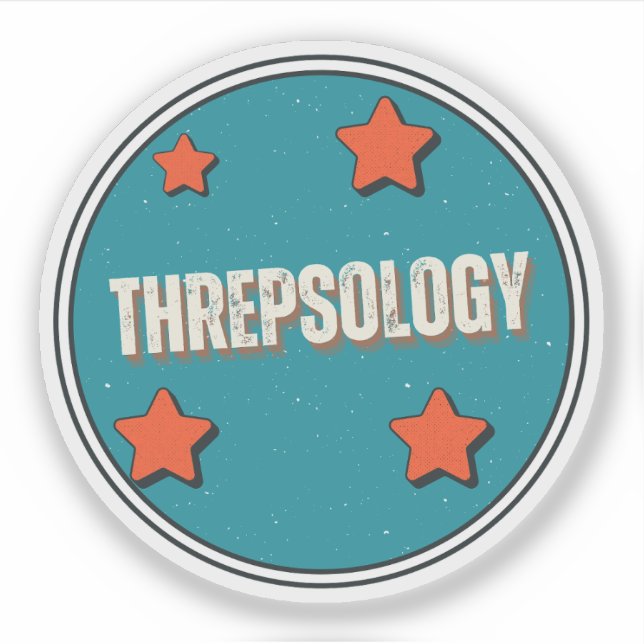 Threpsologie Aufkleber (Vorderseite)