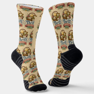 Thrift Hunt Club Vintage Cottagecore Socken