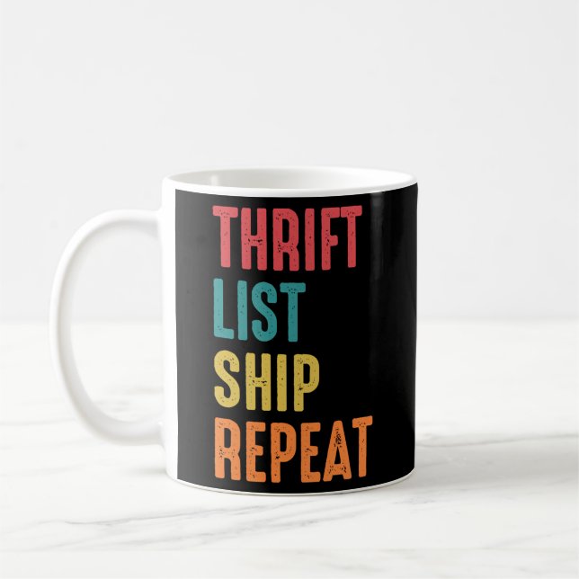 Thrift List Ship Repeat Sourcing Reseller Kaffeetasse (Links)