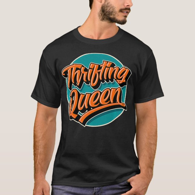 Thrifting Queen Thrift Premium  T-Shirt (Vorderseite)