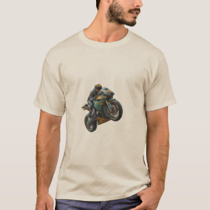 Thrill Rider Motorrad Wheelie T-Shirt
