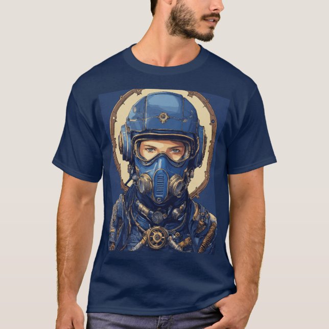 Thrill Seeker: Portrait eines Motocross Maverick T-Shirt (Vorderseite)
