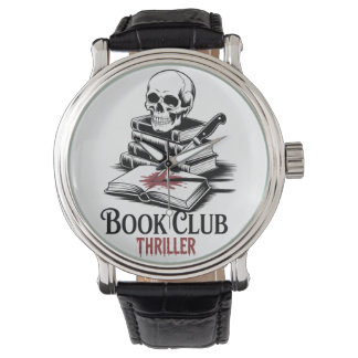 Thriller für den Buchclub Armbanduhr