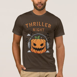 Thriller Night Pumpkin Halloween T-Shirt