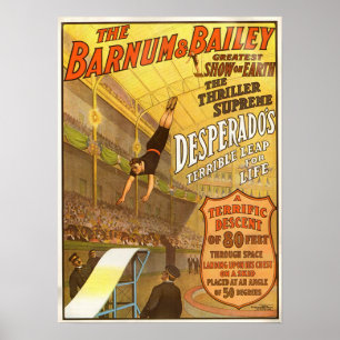 Thriller Supreme Desperado Circus Poster
