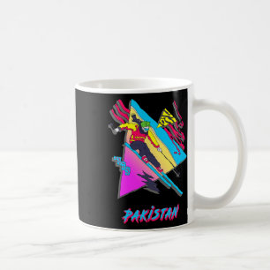 Thrilling Colorful Skiing Pakistan Graphic Skier S Kaffeetasse