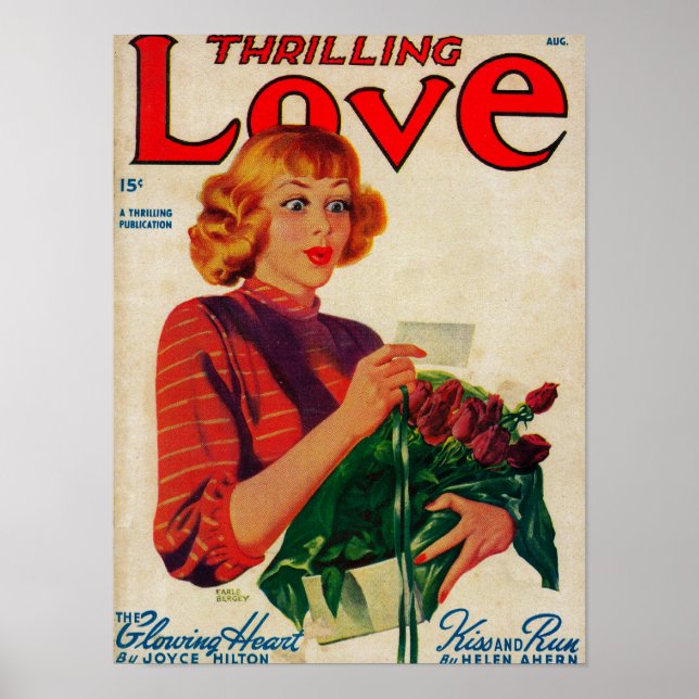 Thrilling Liebe Magazine Cover Poster (Vorne)