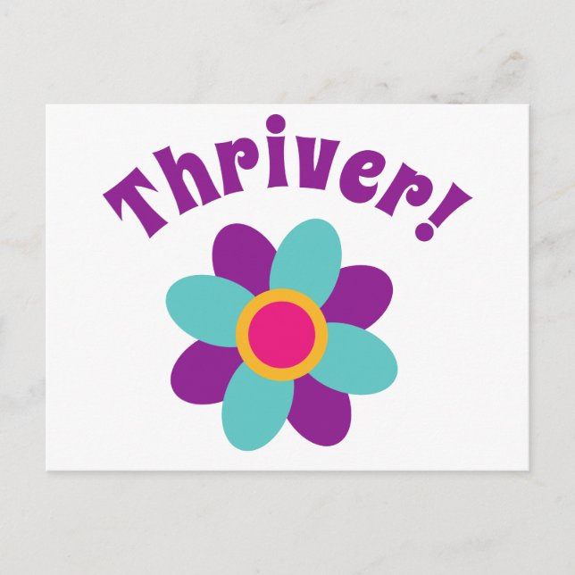 Thriver! Postkarte (Vorderseite)