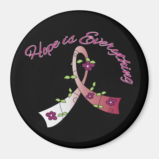 Throat Cancer Hope ist alles Magnet (Vorne)