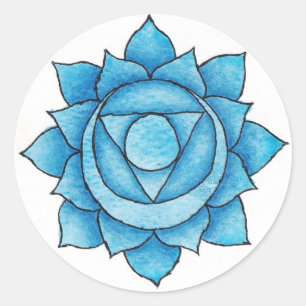 Throat Chakra Sticker