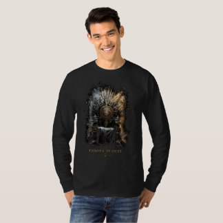 Thron des Staubes Dark Fantasy Langarmshirt T-Shirt