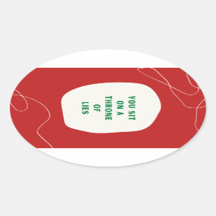Throne Lies Sticker Sheet