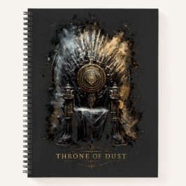 Throne of Dust Dark Fantasy Notizbuch