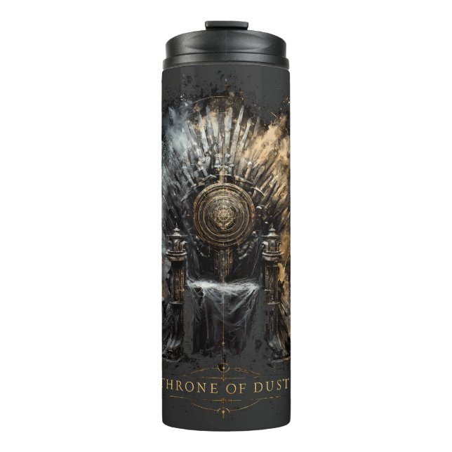 Throne of Dust Dark Fantasy Thermosbecher (Vorderseite)